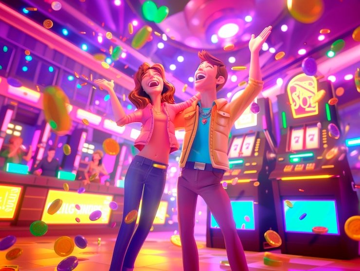 Antarmuka meja Texas Hold'em Bonus di ular288 dengan kartu pribadi dan komunal